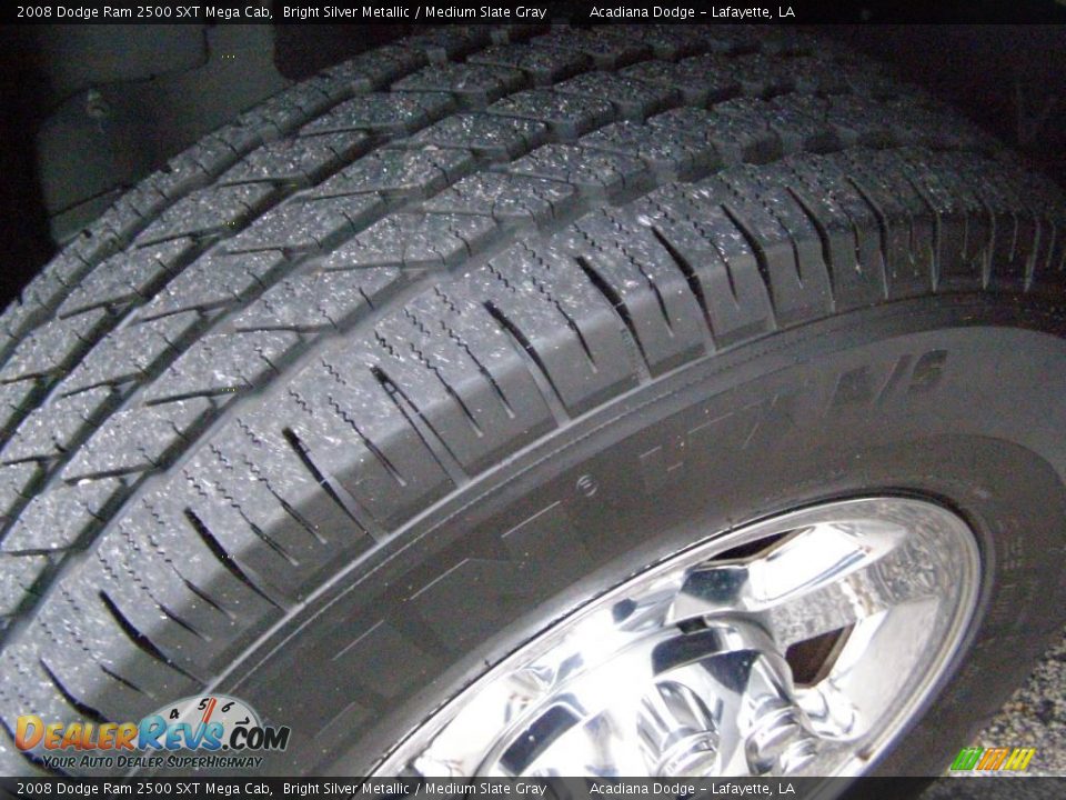 2008 Dodge Ram 2500 SXT Mega Cab Bright Silver Metallic / Medium Slate Gray Photo #13