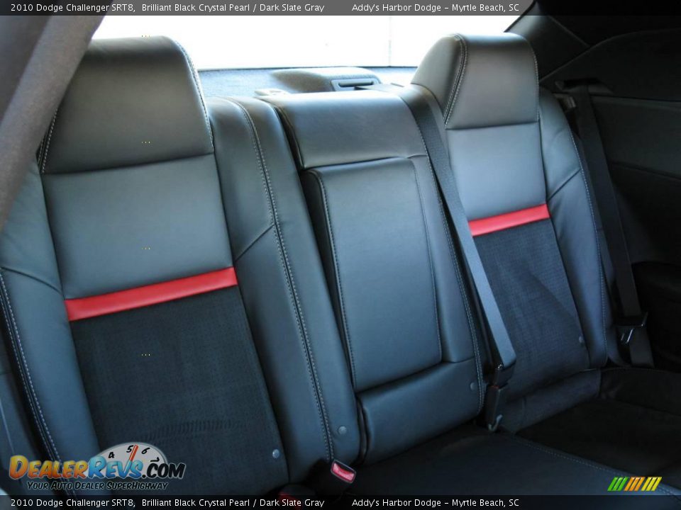2010 Dodge Challenger SRT8 Brilliant Black Crystal Pearl / Dark Slate Gray Photo #20