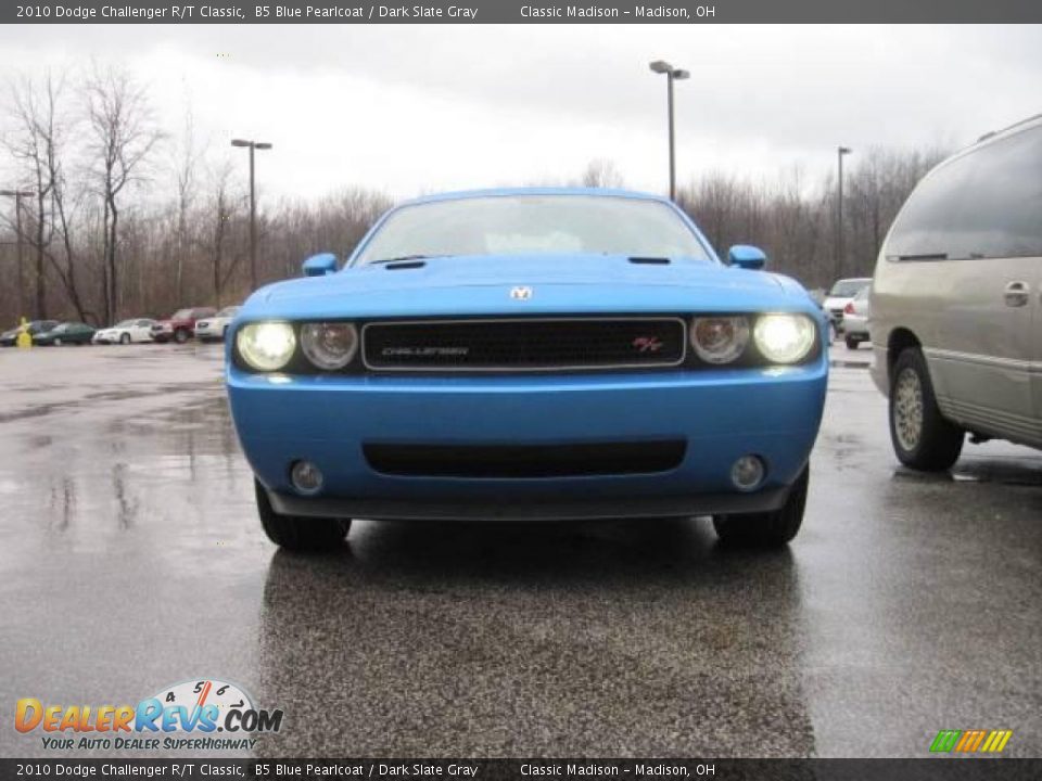 2010 Dodge Challenger R/T Classic B5 Blue Pearlcoat / Dark Slate Gray Photo #2