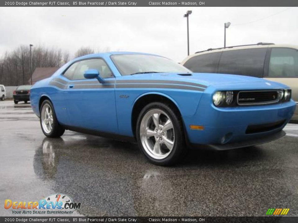 2010 Dodge Challenger R/T Classic B5 Blue Pearlcoat / Dark Slate Gray Photo #3