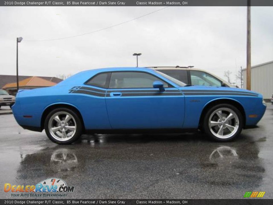 2010 Dodge Challenger R/T Classic B5 Blue Pearlcoat / Dark Slate Gray Photo #4