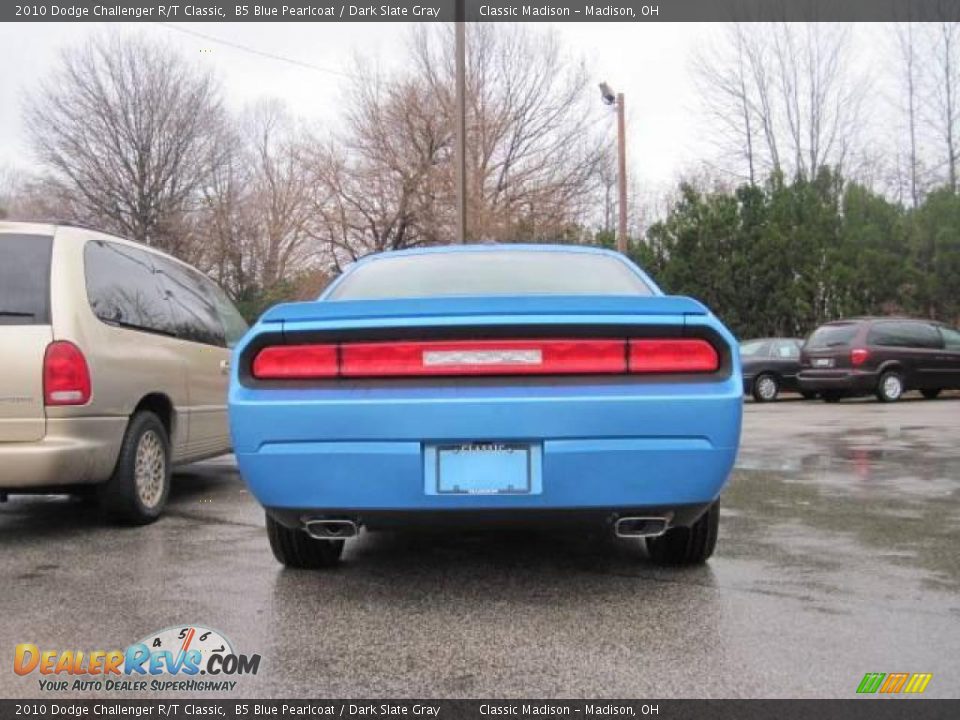 2010 Dodge Challenger R/T Classic B5 Blue Pearlcoat / Dark Slate Gray Photo #5