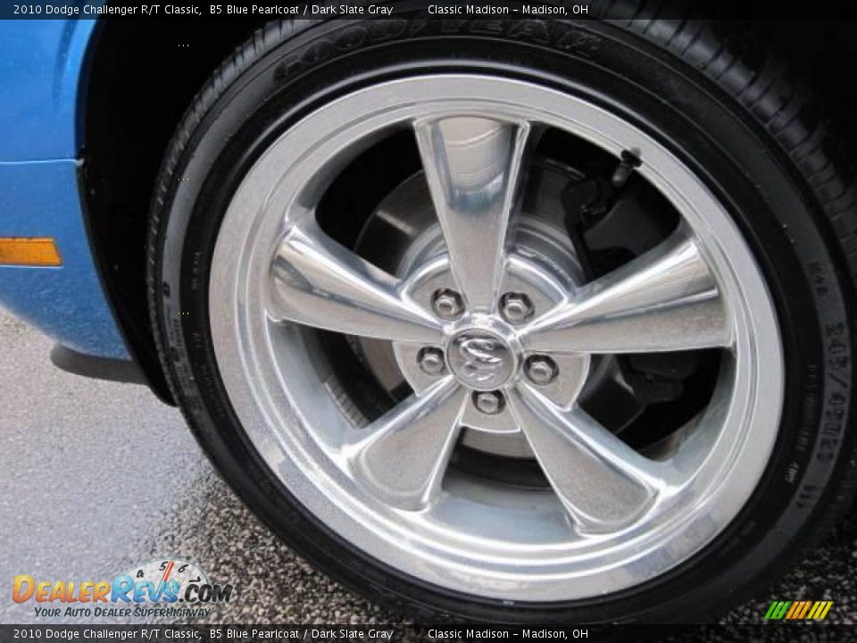 2010 Dodge Challenger R/T Classic B5 Blue Pearlcoat / Dark Slate Gray Photo #6