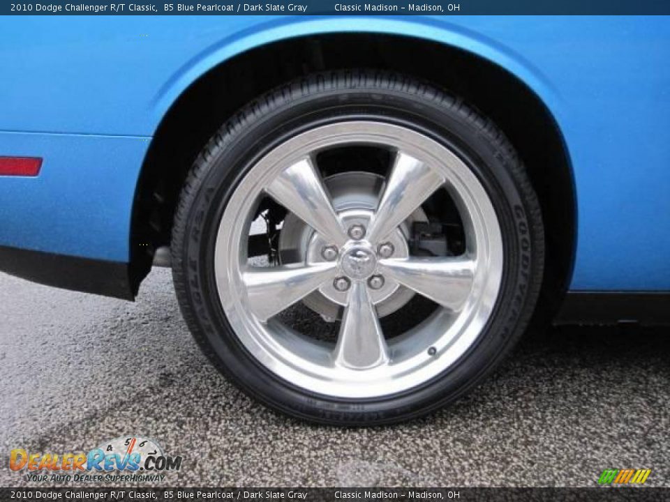 2010 Dodge Challenger R/T Classic B5 Blue Pearlcoat / Dark Slate Gray Photo #8