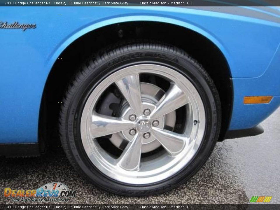 2010 Dodge Challenger R/T Classic B5 Blue Pearlcoat / Dark Slate Gray Photo #9
