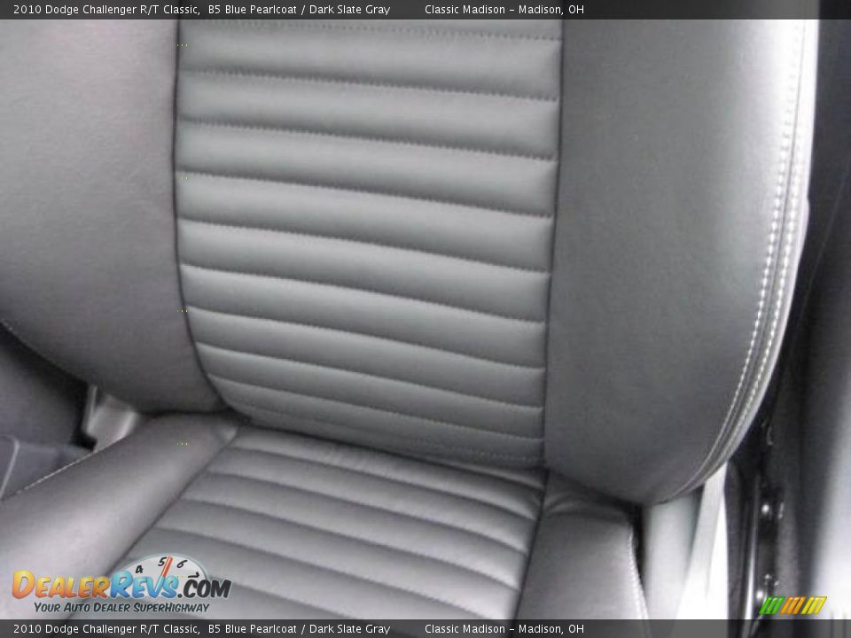 2010 Dodge Challenger R/T Classic B5 Blue Pearlcoat / Dark Slate Gray Photo #12