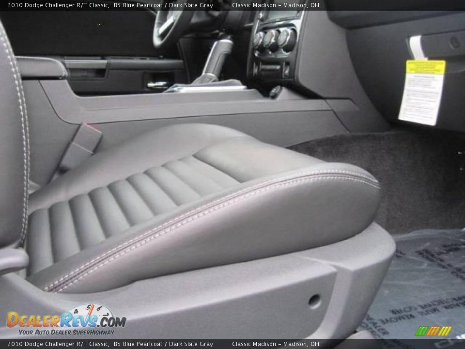 2010 Dodge Challenger R/T Classic B5 Blue Pearlcoat / Dark Slate Gray Photo #16