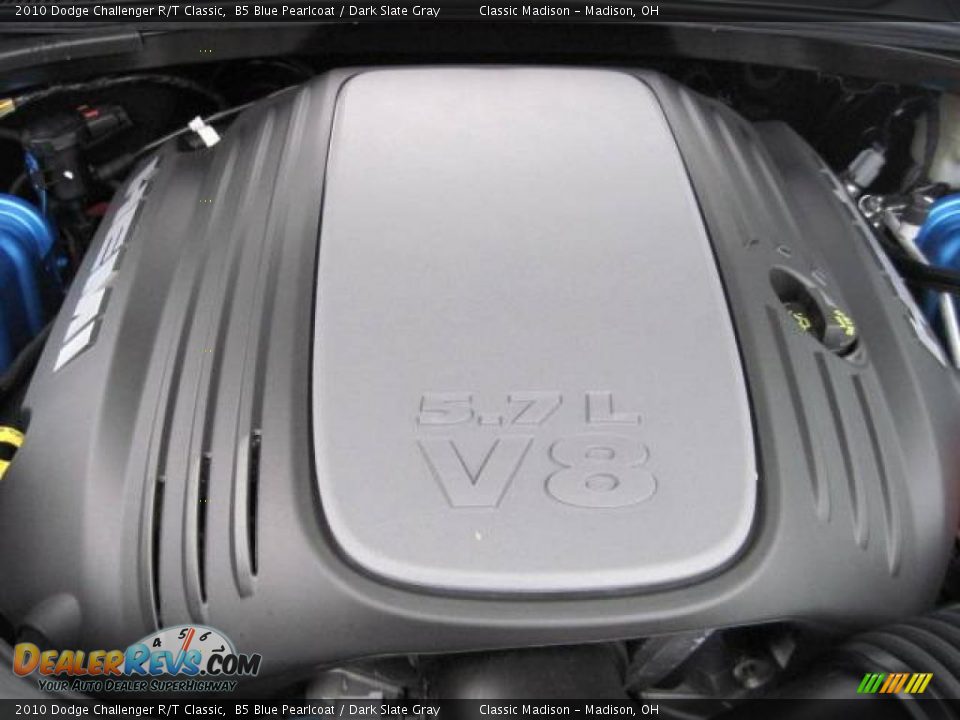 2010 Dodge Challenger R/T Classic B5 Blue Pearlcoat / Dark Slate Gray Photo #22