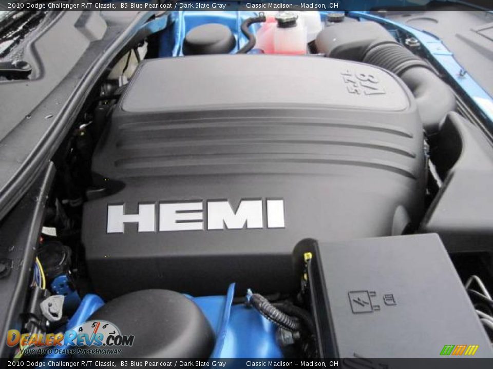 2010 Dodge Challenger R/T Classic B5 Blue Pearlcoat / Dark Slate Gray Photo #23