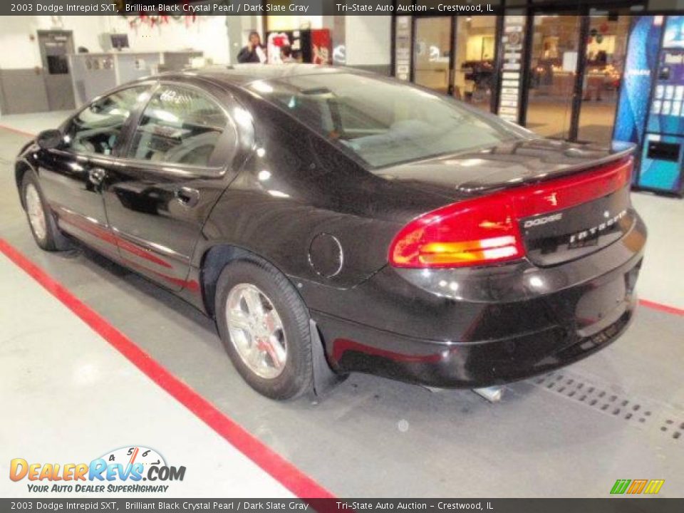 2003 Dodge Intrepid SXT Brilliant Black Crystal Pearl / Dark Slate Gray Photo #2
