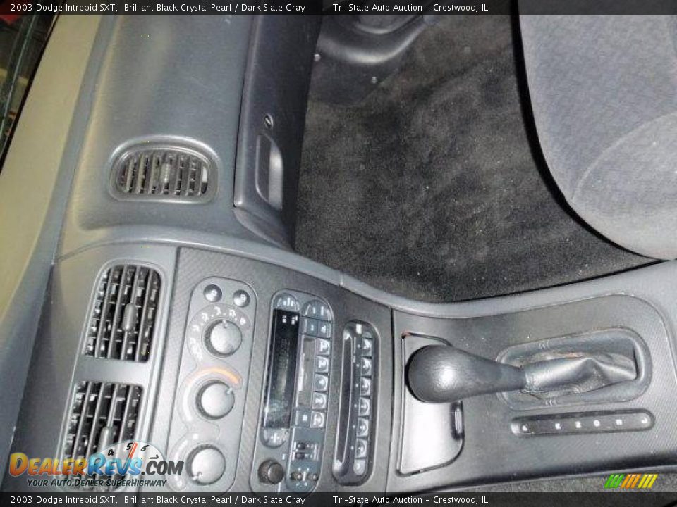 2003 Dodge Intrepid SXT Brilliant Black Crystal Pearl / Dark Slate Gray Photo #6