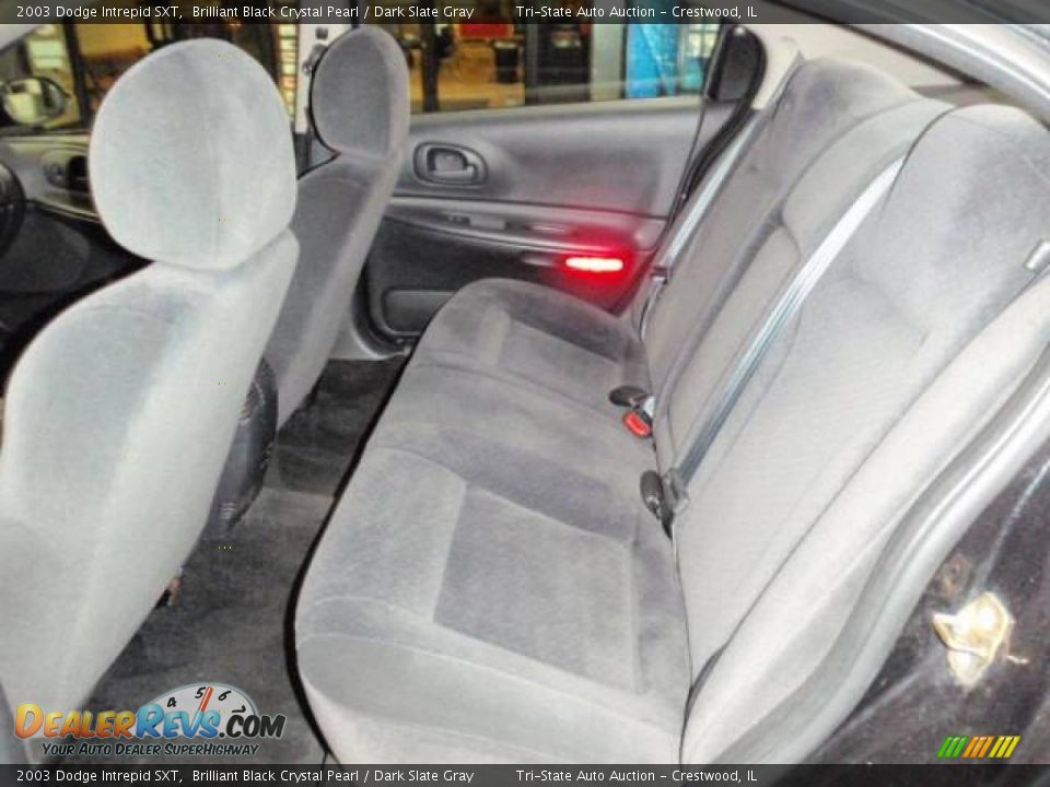 2003 Dodge Intrepid SXT Brilliant Black Crystal Pearl / Dark Slate Gray Photo #8