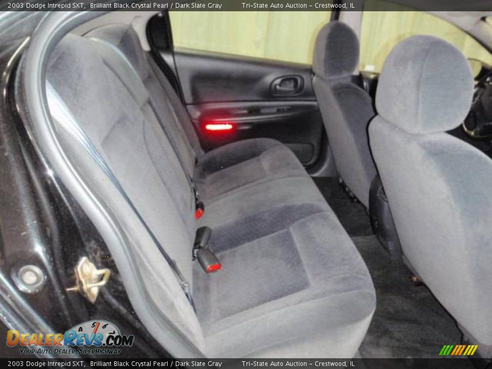 2003 Dodge Intrepid SXT Brilliant Black Crystal Pearl / Dark Slate Gray Photo #11