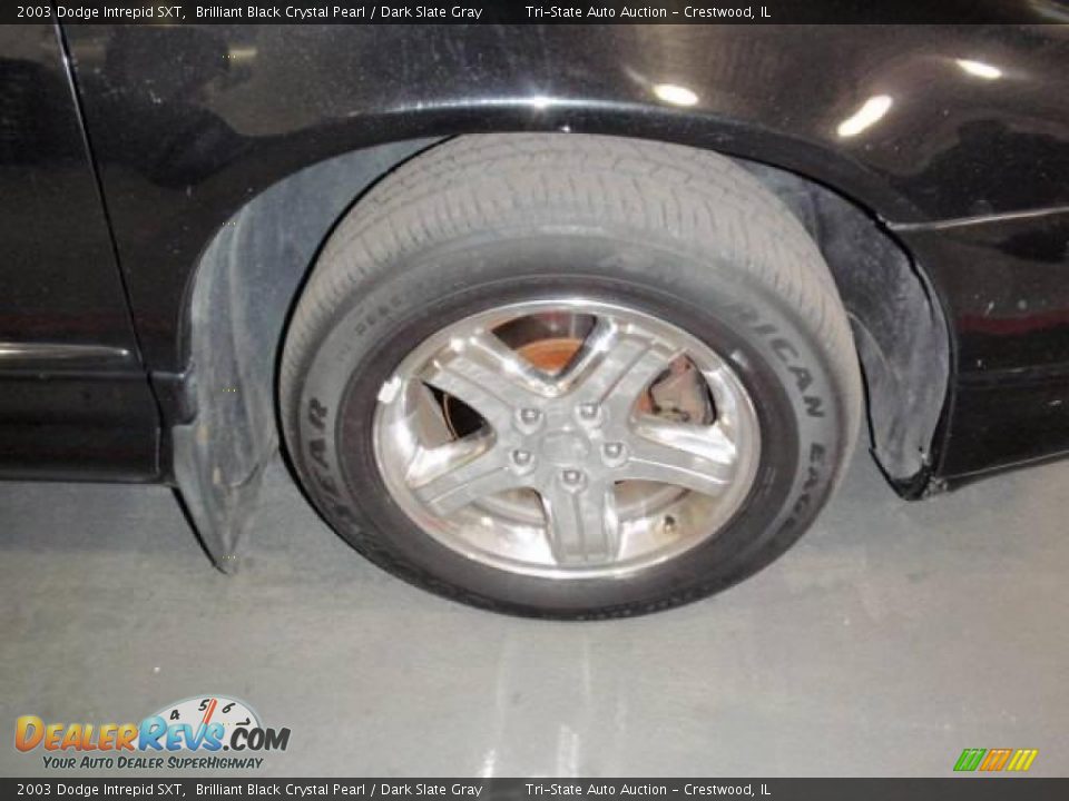 2003 Dodge Intrepid SXT Brilliant Black Crystal Pearl / Dark Slate Gray Photo #13