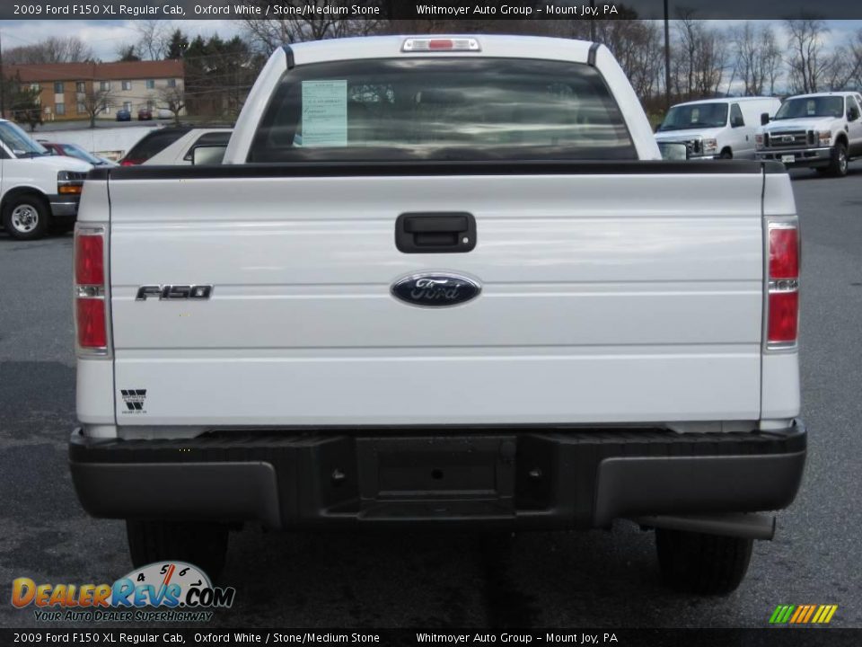 2009 Ford F150 XL Regular Cab Oxford White / Stone/Medium Stone Photo #7