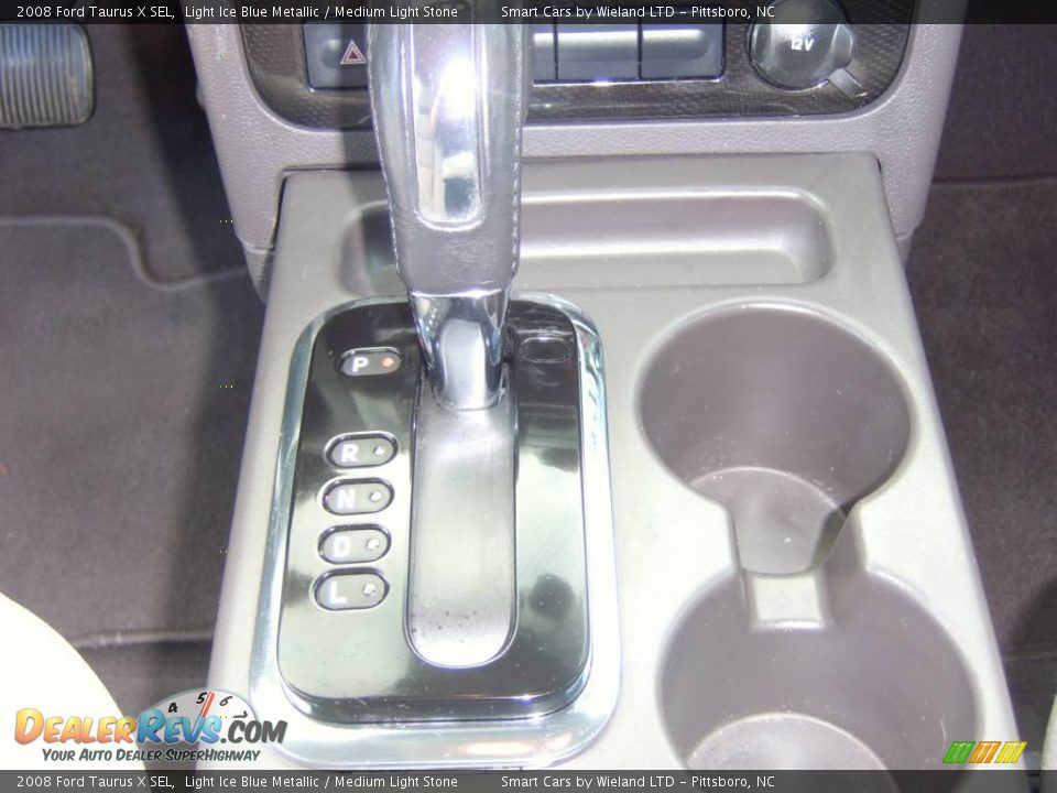 2008 Ford Taurus X SEL Light Ice Blue Metallic / Medium Light Stone Photo #20