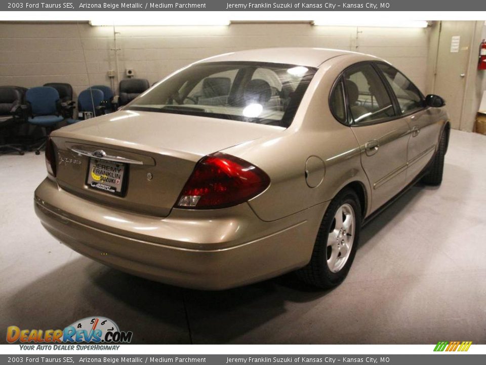 2003 Ford Taurus SES Arizona Beige Metallic / Medium Parchment Photo #6