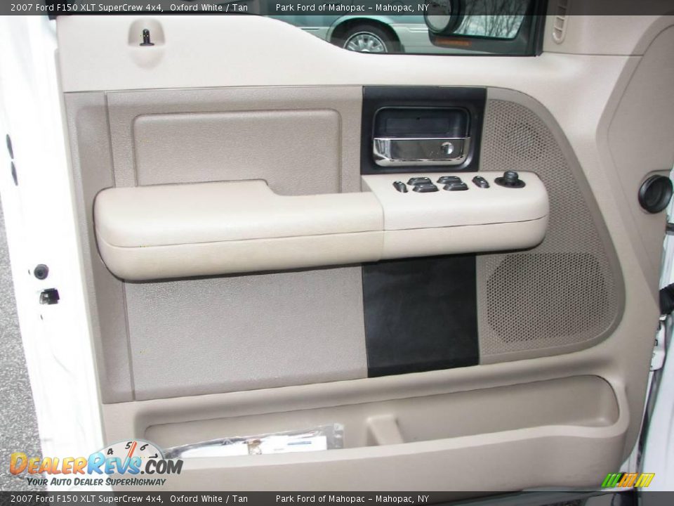 2007 Ford F150 XLT SuperCrew 4x4 Oxford White / Tan Photo #13