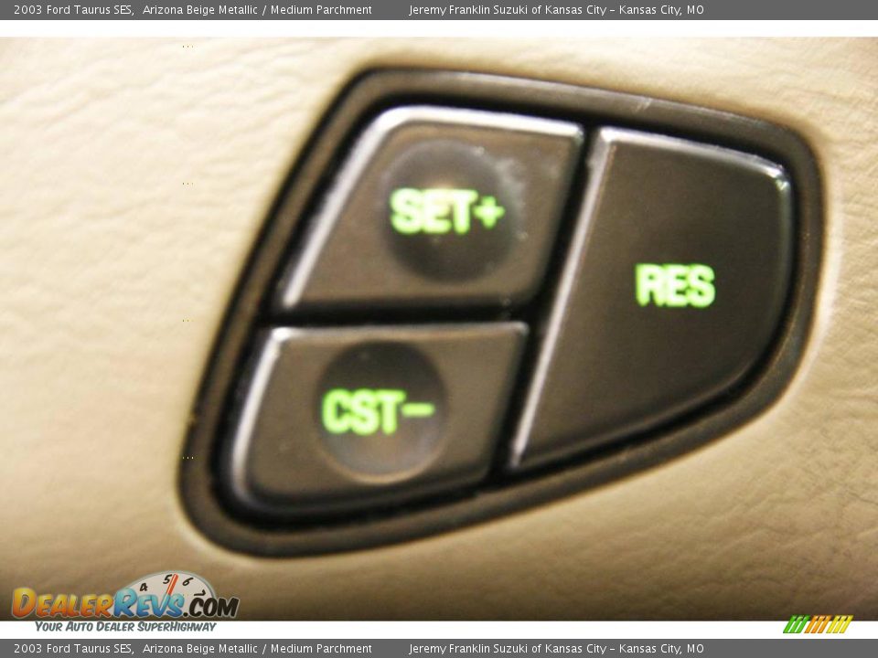 2003 Ford Taurus SES Arizona Beige Metallic / Medium Parchment Photo #11