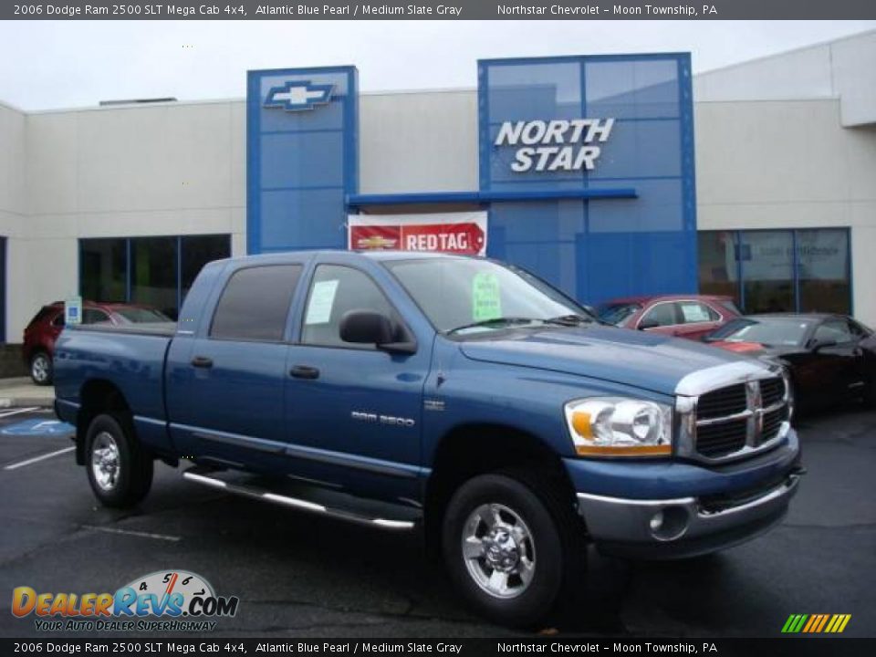 2006 Dodge Ram 2500 SLT Mega Cab 4x4 Atlantic Blue Pearl / Medium Slate Gray Photo #1