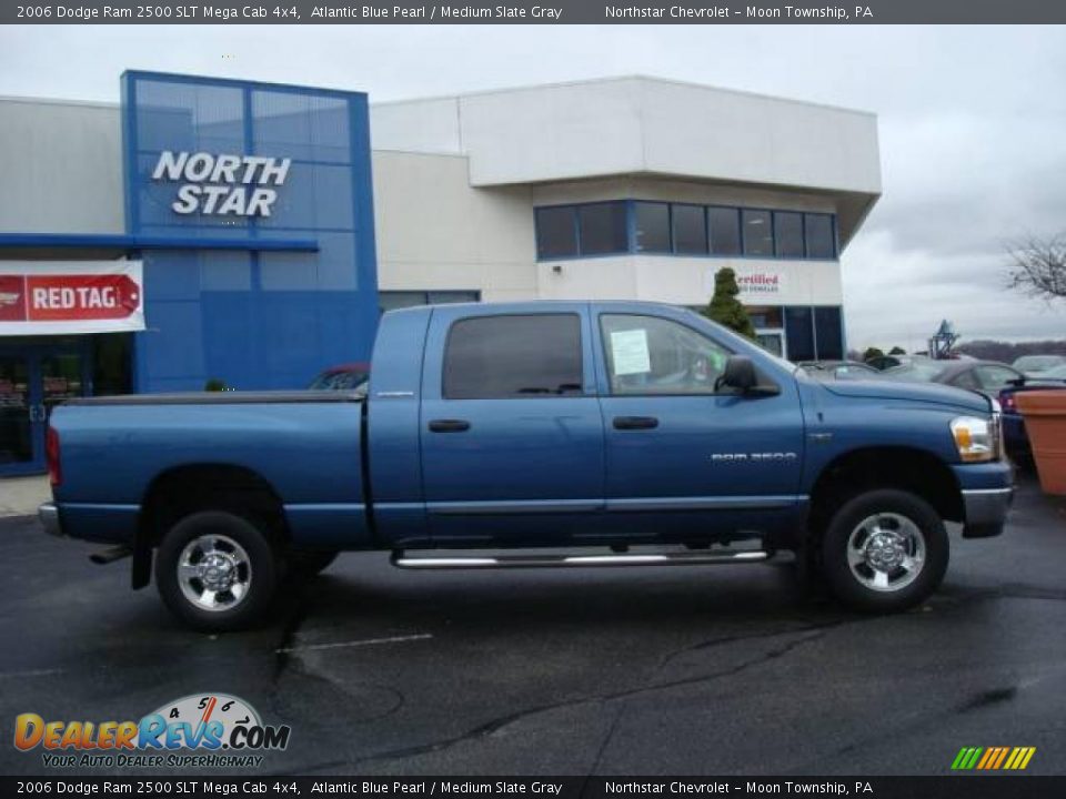 2006 Dodge Ram 2500 SLT Mega Cab 4x4 Atlantic Blue Pearl / Medium Slate Gray Photo #2