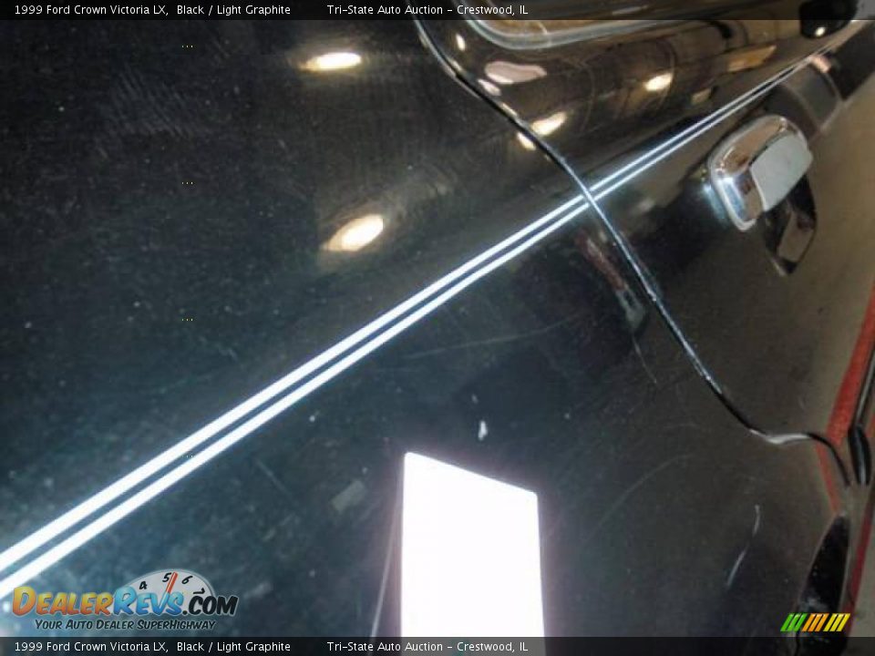 1999 Ford Crown Victoria LX Black / Light Graphite Photo #18
