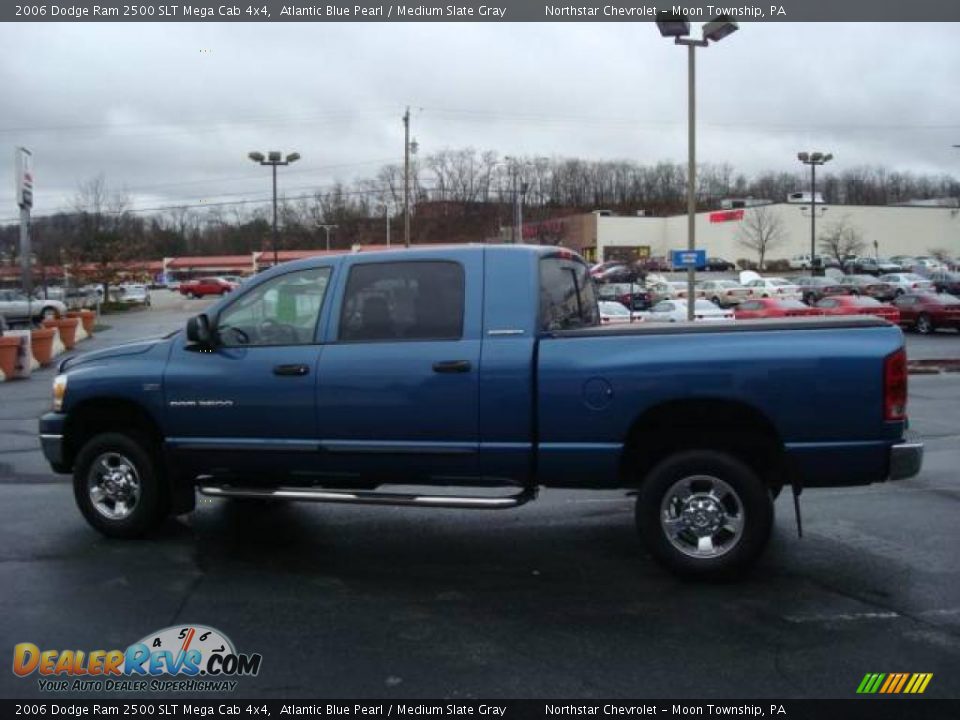 2006 Dodge Ram 2500 SLT Mega Cab 4x4 Atlantic Blue Pearl / Medium Slate Gray Photo #6