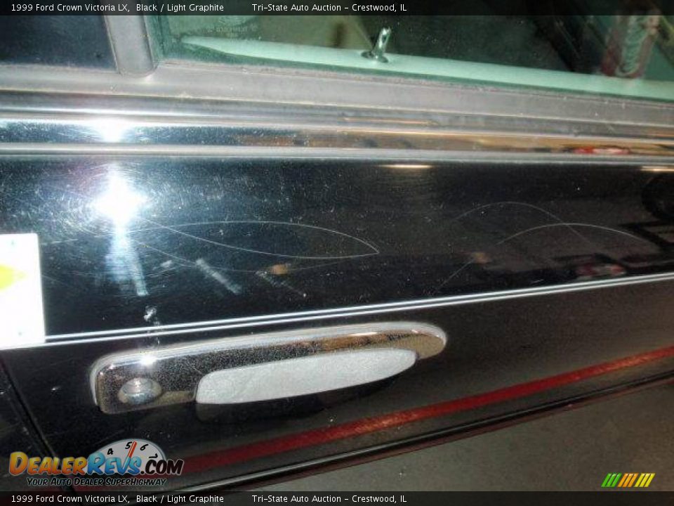 1999 Ford Crown Victoria LX Black / Light Graphite Photo #20