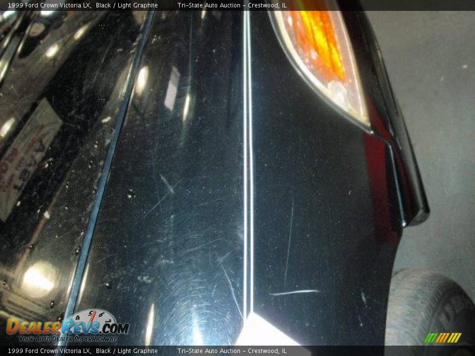 1999 Ford Crown Victoria LX Black / Light Graphite Photo #21