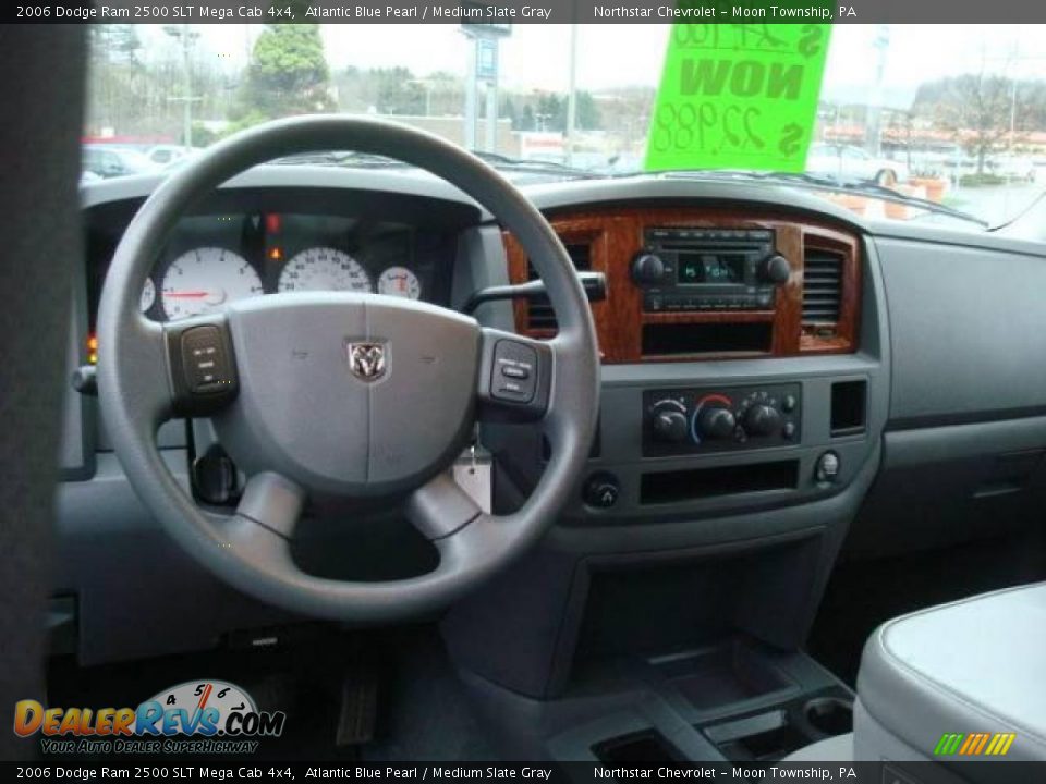 2006 Dodge Ram 2500 SLT Mega Cab 4x4 Atlantic Blue Pearl / Medium Slate Gray Photo #12