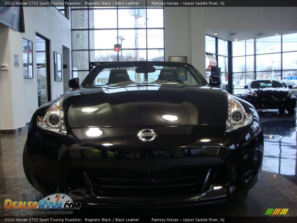 2010 Nissan 370Z Sport Touring Roadster Magnetic Black / Black Leather Photo #2