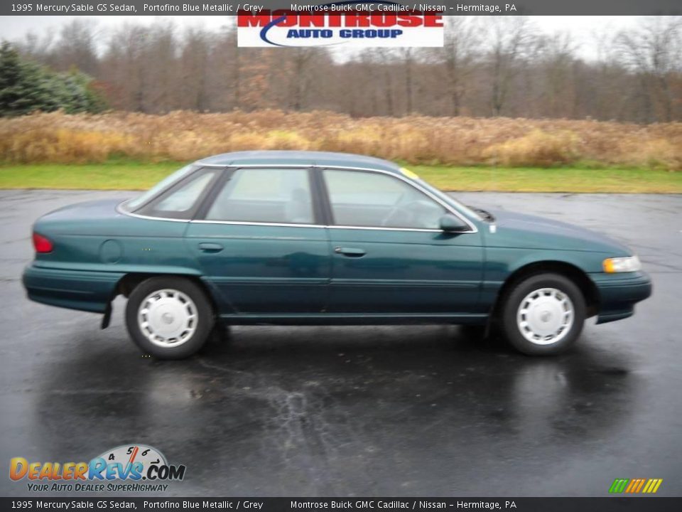 1995 Mercury Sable GS Sedan Portofino Blue Metallic / Grey Photo #1