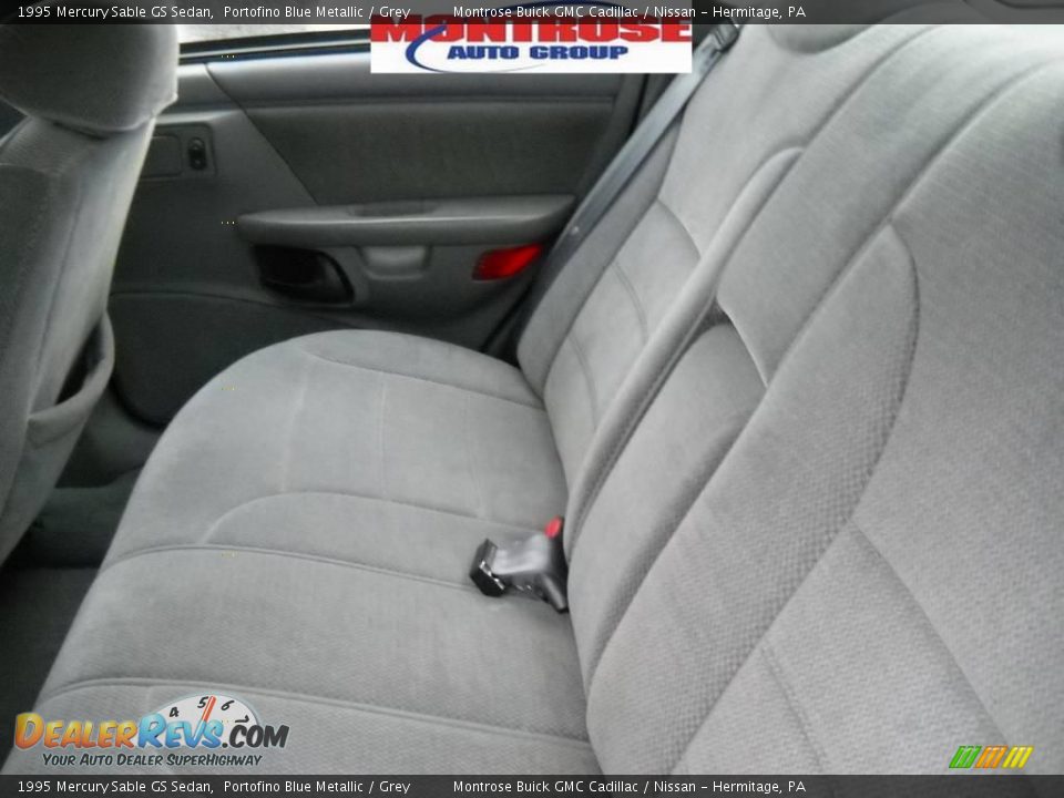 1995 Mercury Sable GS Sedan Portofino Blue Metallic / Grey Photo #14