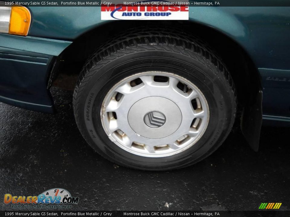1995 Mercury Sable GS Sedan Portofino Blue Metallic / Grey Photo #19