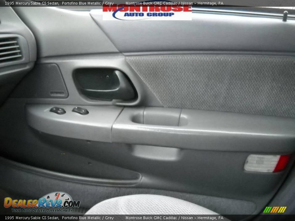 1995 Mercury Sable GS Sedan Portofino Blue Metallic / Grey Photo #26