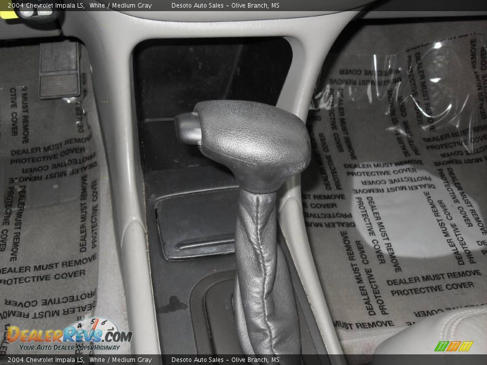 2004 Chevrolet Impala LS White / Medium Gray Photo #12