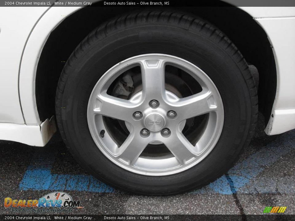 2004 Chevrolet Impala LS White / Medium Gray Photo #19