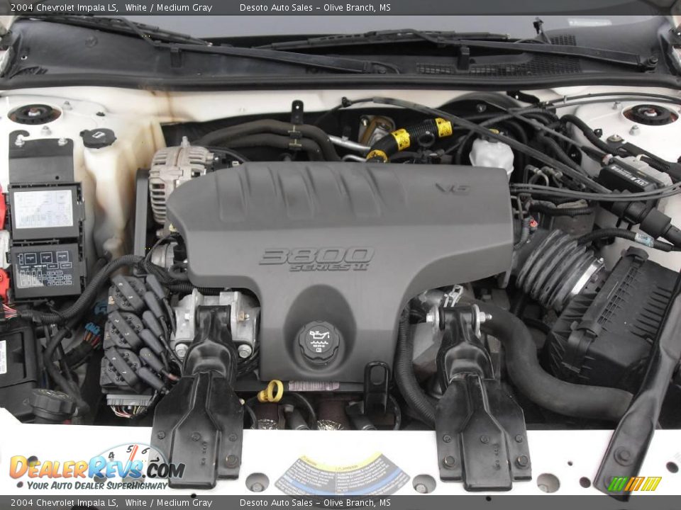 2004 Chevrolet Impala LS White / Medium Gray Photo #21