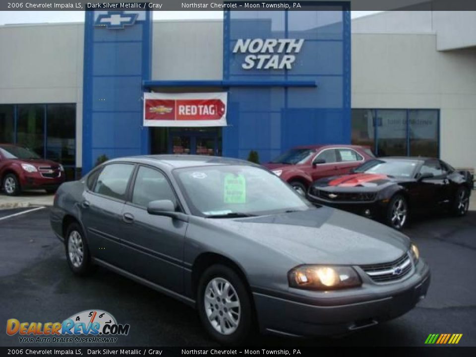 2006 Chevrolet Impala LS Dark Silver Metallic / Gray Photo #1