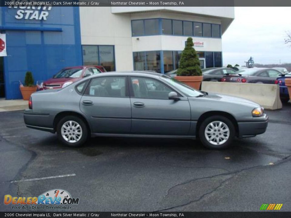 2006 Chevrolet Impala LS Dark Silver Metallic / Gray Photo #2