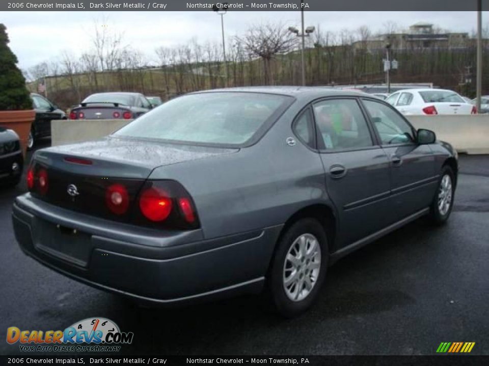 2006 Chevrolet Impala LS Dark Silver Metallic / Gray Photo #3
