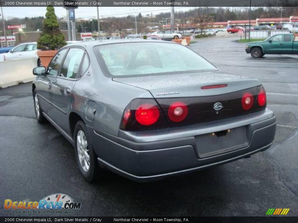 2006 Chevrolet Impala LS Dark Silver Metallic / Gray Photo #5