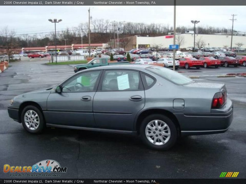 2006 Chevrolet Impala LS Dark Silver Metallic / Gray Photo #6