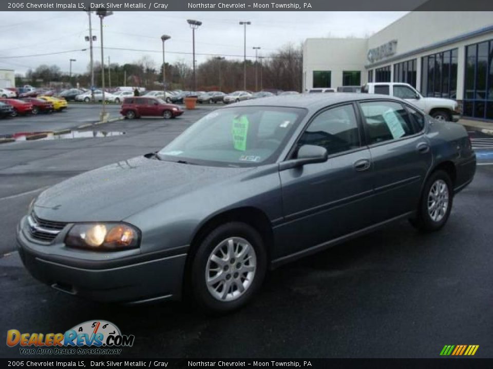 2006 Chevrolet Impala LS Dark Silver Metallic / Gray Photo #7