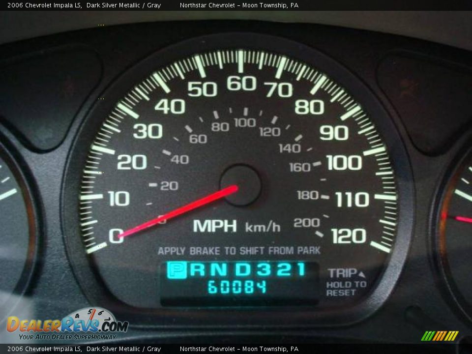 2006 Chevrolet Impala LS Dark Silver Metallic / Gray Photo #20