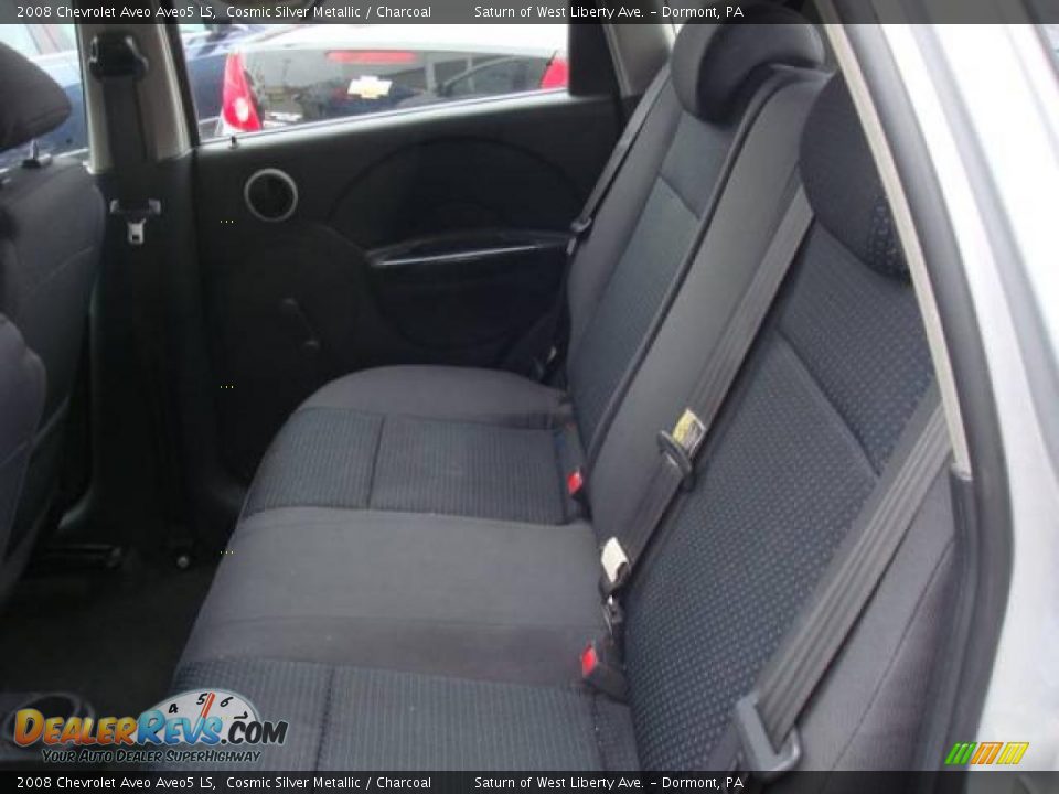 2008 Chevrolet Aveo Aveo5 LS Cosmic Silver Metallic / Charcoal Photo #7
