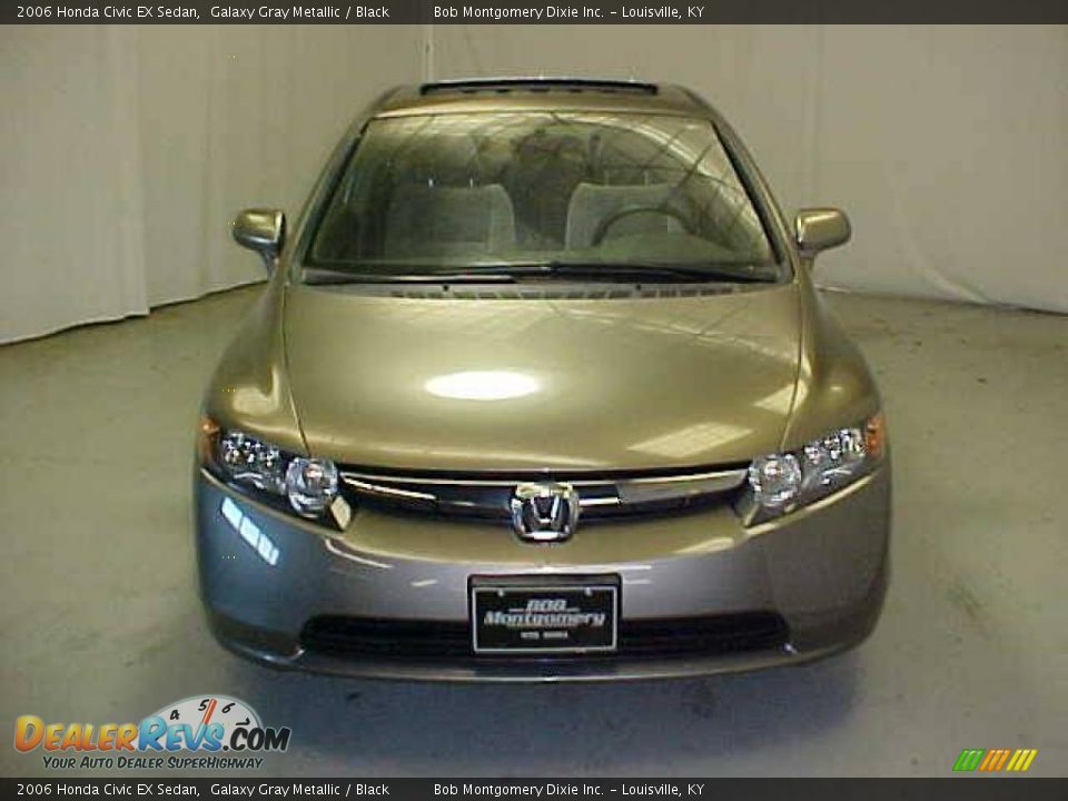 2006 Honda Civic EX Sedan Galaxy Gray Metallic / Black Photo #2