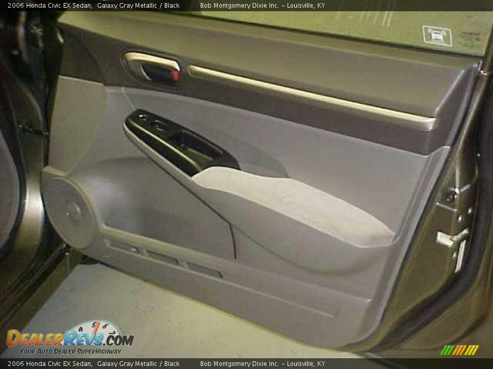 2006 Honda Civic EX Sedan Galaxy Gray Metallic / Black Photo #7