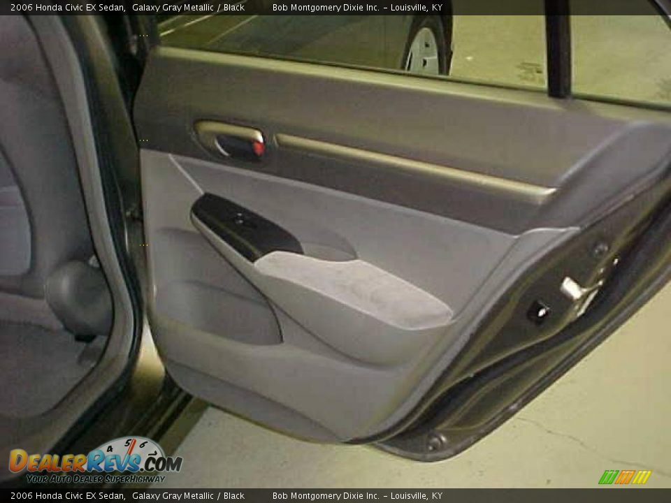 2006 Honda Civic EX Sedan Galaxy Gray Metallic / Black Photo #9