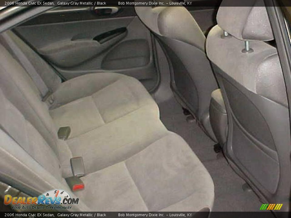 2006 Honda Civic EX Sedan Galaxy Gray Metallic / Black Photo #10